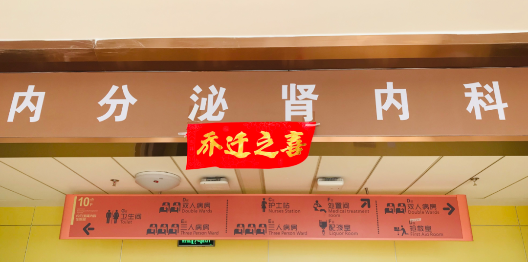 內(nèi)分泌腎內(nèi)科搬遷至醫(yī)院新大樓十層，全新的環(huán)境不一樣的就醫(yī)體驗！